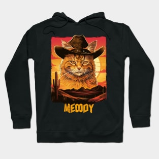 Cat Cowboy Adventures Wild West Hoodie